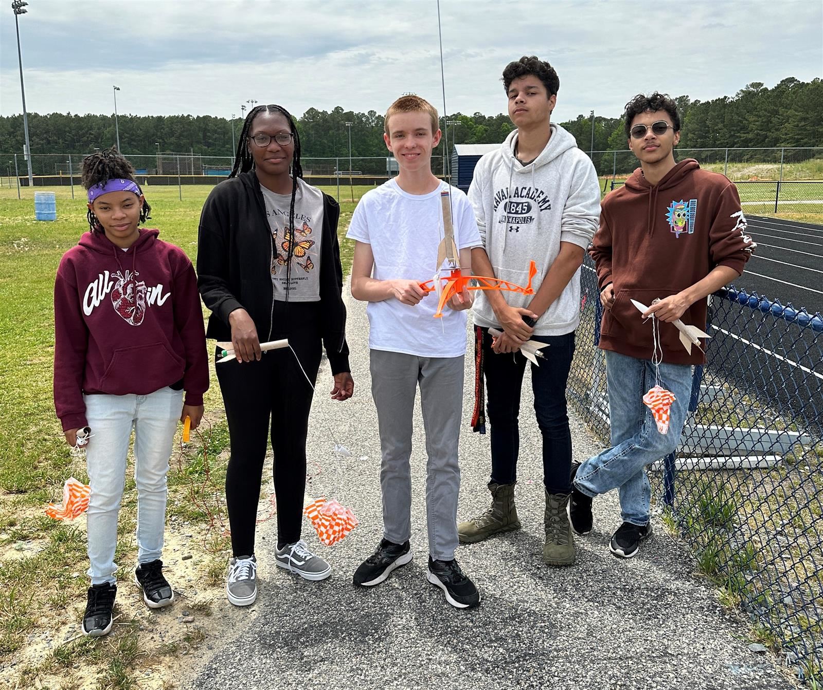  The rocketry team